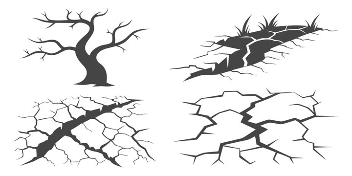 Silhouettes of towering pine trees against a clear sky