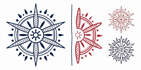 Colorful butterflies with intricate wing patterns and vibrant hues © Sp