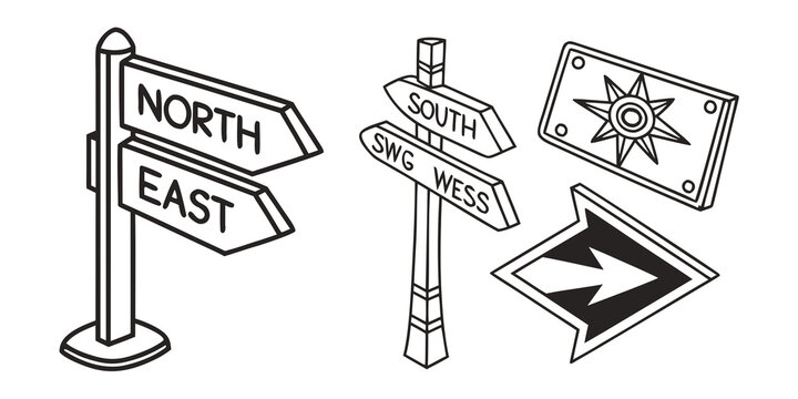 Vintage travel posters and nautical maps displayed together