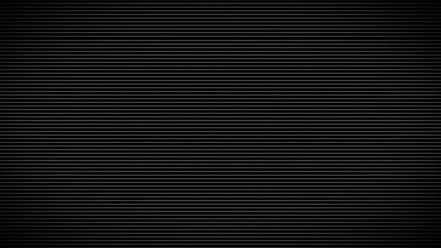 CRT Scan lines horizontal seamless loop animation moving from top to bottom with vignette effect on black background. 4K animated CRT overlay effect for old film texture and retro video editing.