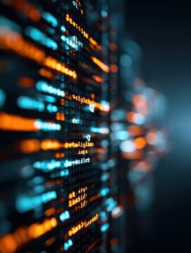 api integration software development with a blured technology background