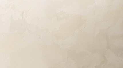 Abstract beige plaster wall texture background with smooth uneven surface, light cream painted stucco wall backdrop, minimalist interior design element, soft neutral color pattern for graphic design