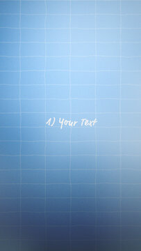 Modern Social Media Grid Vertical Title with Handmade Grainy Text Reveal