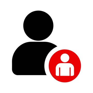 man Remove user icon an white background.eps