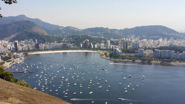 View from Sugarloaf Mountain, Rio de Janeiro, Brazil