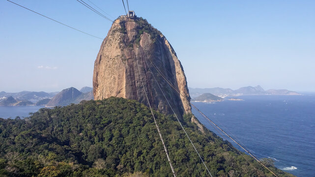 Sugarloaf Mountain in Rio de Janeiro, Brazil