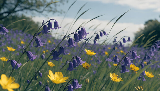 Spring Wildflower Meadow Bloom