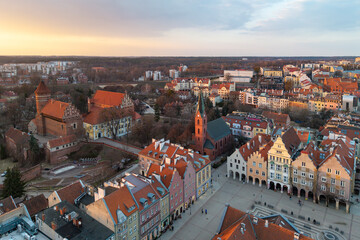 Old Town Square in Olsztyn, Poland © Tomasz Warszewski