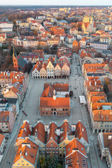 Old Town Square in Olsztyn, Poland © Tomasz Warszewski