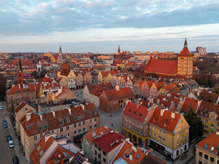 Old Town Square in Olsztyn, Poland © Tomasz Warszewski