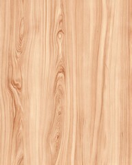 Fototapeta premium Natural wood texture background with light brown grain pattern. High quality timber surface material for interior design, construction project, furniture manufacturing and home renovation. Vertical