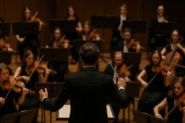 Fototapeta premium classical musical orchestra