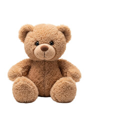Obraz premium Cute teddy bear isolated on transparent background