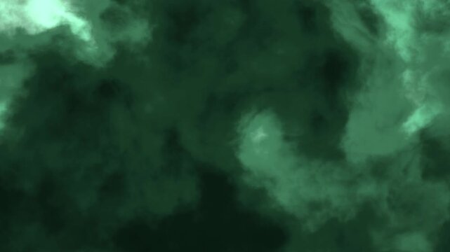 Emerald Obsidian Flow Background 4k 30fps