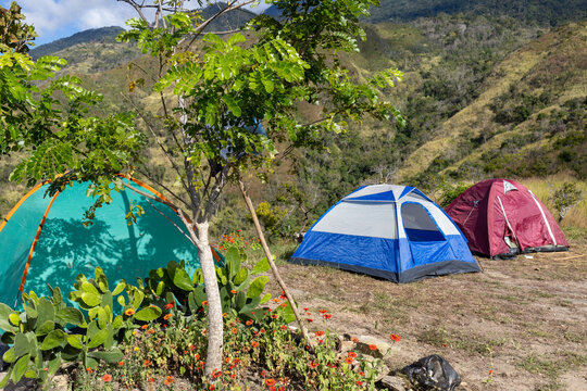 Summer recreational camp in the Waraira Repano mountains in Guatire, Venezuela
