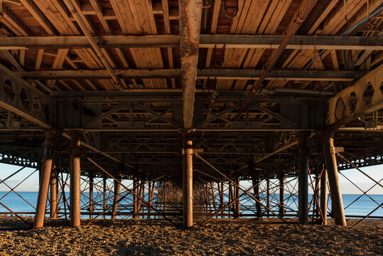 View of pier structure