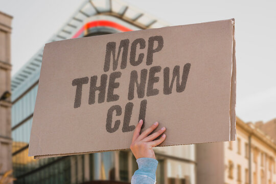 "MCP The New CLI" Some developers now call MCP the new CLI because it handles AI tool connections more elegantly. MCP. CLI. DEVELOPERS. AI. CONNECTIONS.