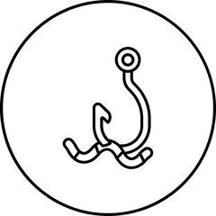 Fototapeta premium Bait Icon