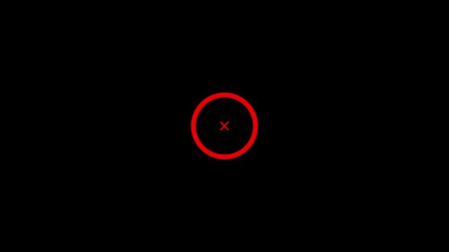 A simple white checkmark inside a white circle is centered on a solid black background representing a completed task or a positive confirmation symbol