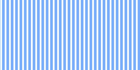 Obraz premium A clear sky-blue seamless vertical stripes pattern. Fresh geometric line texture for summer themes, creative digital backgrounds, and modern wallpaper designs.