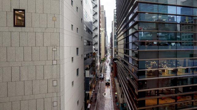 大都会の路地