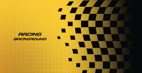 Fototapeta premium Racing abstract design background vector