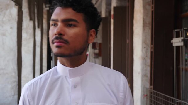 Cultural identity portrait in Middle Eastern architecture