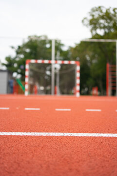 Artificial football field