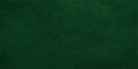 A blank green felt fabric texture provides a rough material surface and a textured cloth backdrop for casino table designs or empty textile wallpaper © Kazim
