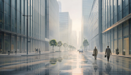 Fototapeta premium light trails