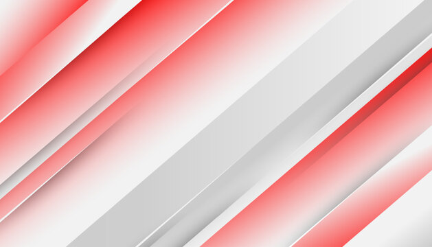 Abstract Red and Gray Diagonal Stripes Background