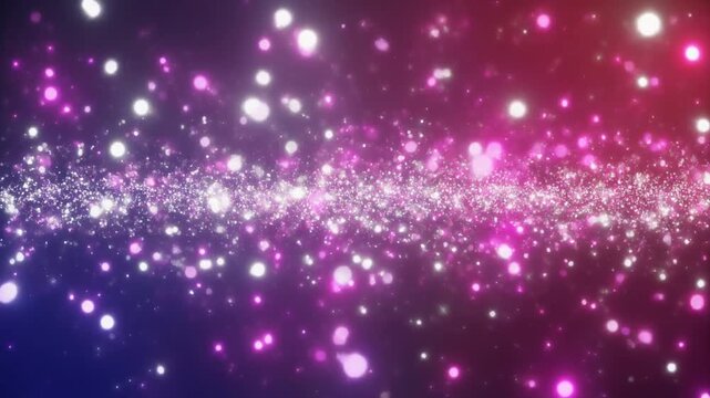ピンクと紫色のキラキラの光の背景