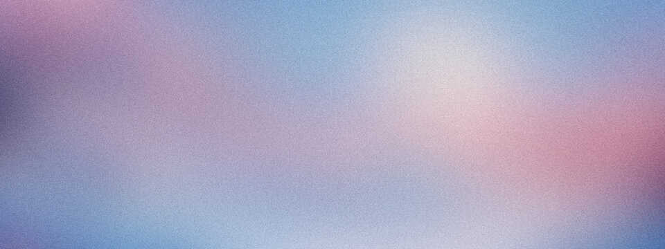 Dreamy pastel gradient background with soft pink and blue hues, ethereal blurred texture for aesthetic web design, atmospheric abstract color transition, subtle grainy overlay for wallpaper.