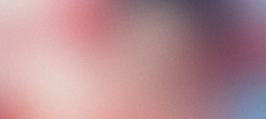 Obraz premium Abstract grainy gradient background with soft pink and purple hues, blurred aesthetic texture for modern web design, ethereal pastel color transition with subtle noise and film grain effect.