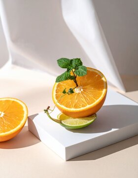 Orange still life