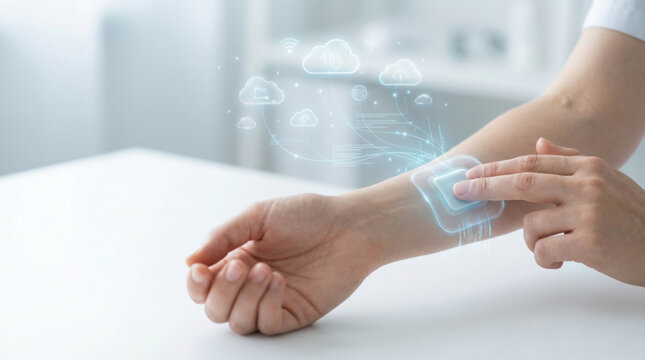 Healthcare wearable technology with ai integration for health monitoring and advanced tech innovation on wrist device