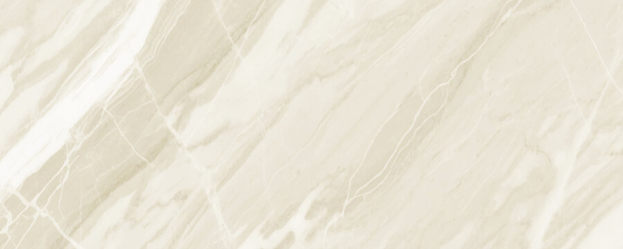 Linear colorful marble texture with diagonal and taupe veins, polished stone surface, architectural backdrop. Close-up of a large porcelain tile background.