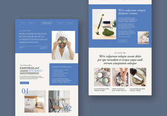 Portfolio Newsletter Layout