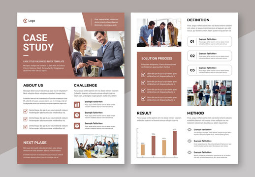 Case Study Business Flyer Template