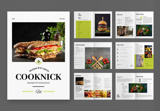 Cookbook Layout