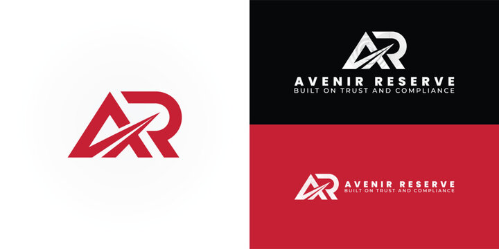 A bold AR monogram featuring sharp, geometric lines and a diagonal cut that moves forward, symbolising speed, control, precision and the secure recovery of assets.