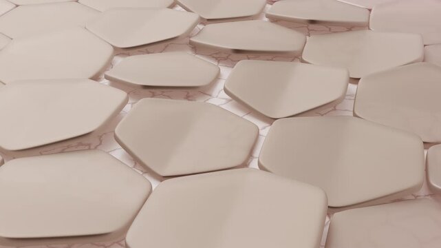 Skin Dry Dehydration Barrier Damage Moisture Loss Weak Rough. 3D rendering