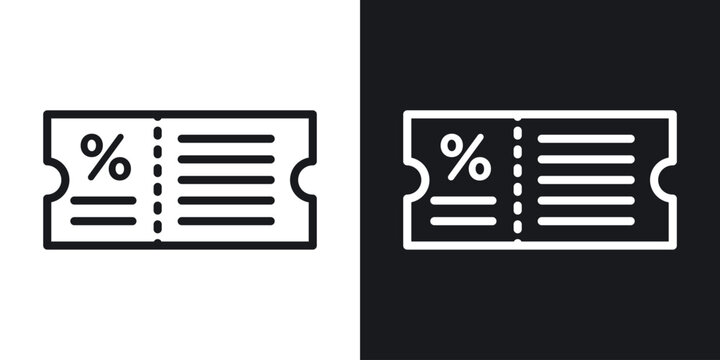 Discount voucher icon