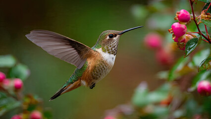 Fototapeta premium hummingbird in flight