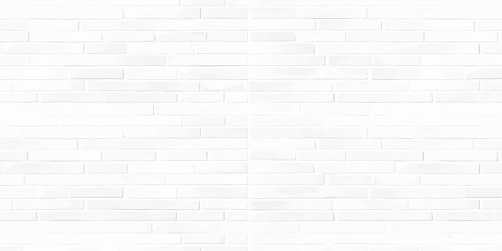 Seamless white paper texture and abstract background featuring a vintage grunge stone pattern with grey brick lines on an old cement wall surface