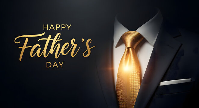Happy Fathers day  illustration