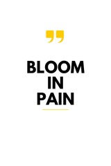 Obraz premium Motivational and inspirational quotes with minimalistic design