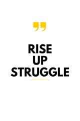 Fototapeta premium Minimalistic Quote Design for posters and wallpapers about motivation, inspiration