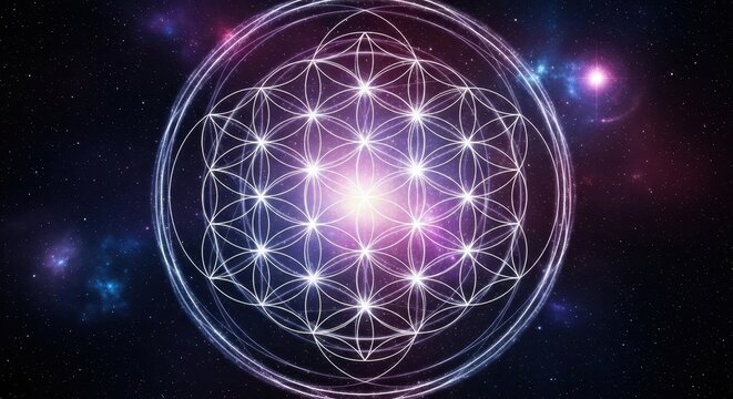 Sacred Geometry - A Visual Representation of Universal Harmony.