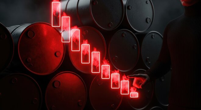 Red glowing power button icons on dark electronic device panel with futuristic lighting